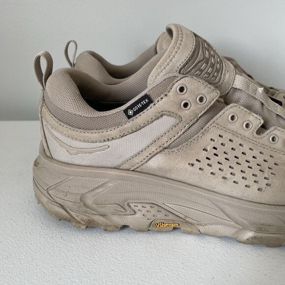 Hoka One One Tor Ultra Low Gore-Tex \'Simply Taupe\' Running Trail Shoes Size M9 main image 12